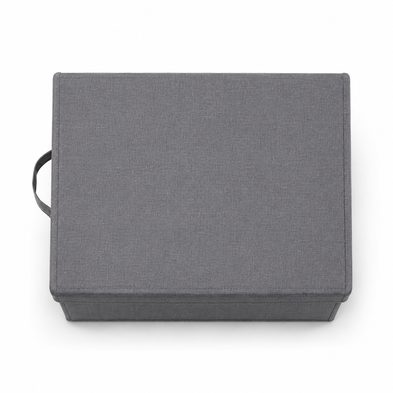Foldable Fabric Storage Box Large Home Organizer Grey | Wholeds - Image 2